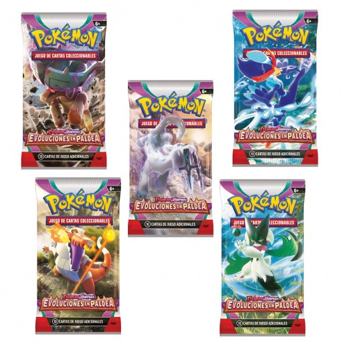 SOBRES SV2 POKEMON PC50413 BANDAI