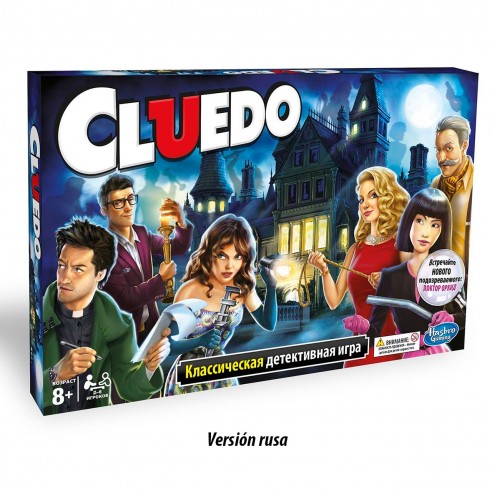 CLUEDO MISTERY GAME RUSSIAN GAME...