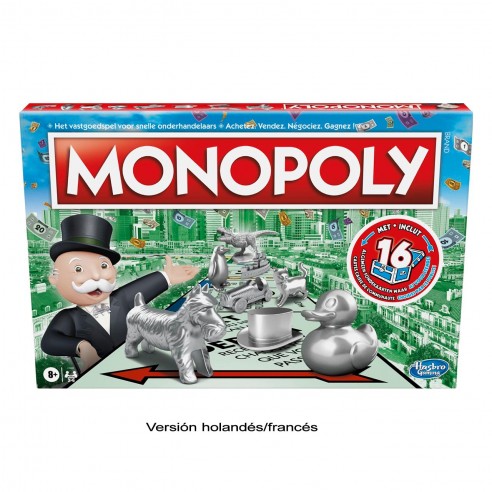 JUEGO MONOPOLY EN HOLANDES Y FRANCÉS...