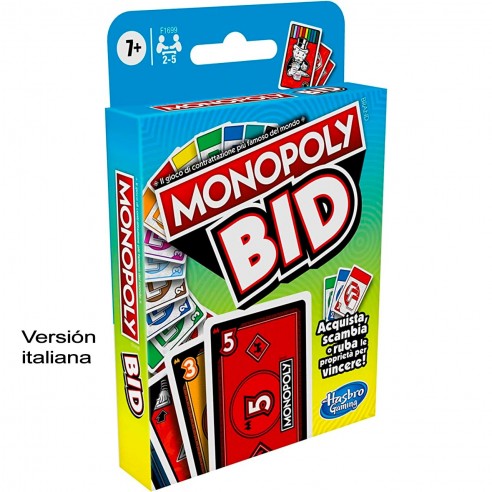 MONOPOLY BID ITALIAN GAME F1699...
