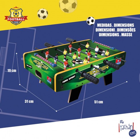 FUTBOLIN SOBREMESA CON PATAS... FUTBOLIN SOBREMESA CON PATAS...