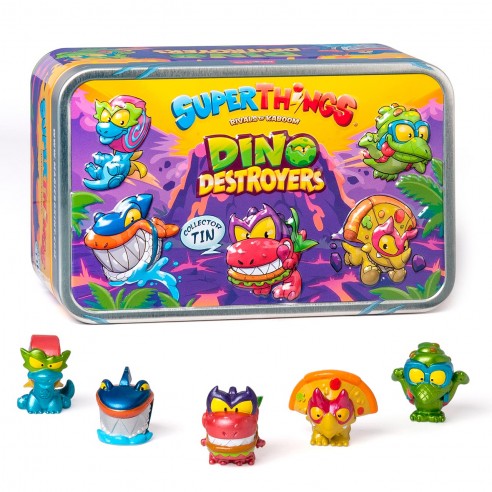 SUPERTHINGS TIN DINO DESTROYERS...