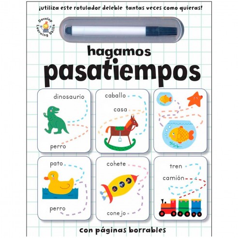 HAGAMOS PASATIEMPOS 29926 MANOLITO BOOKS