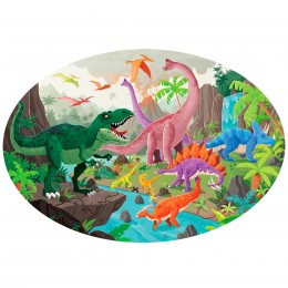 PUZZLE 205 PIECES DINOSAURS...