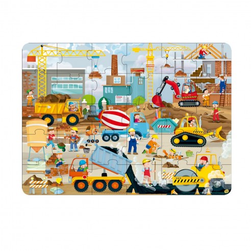 PUZZLE 30 PIECES VEHICLES OF THE...