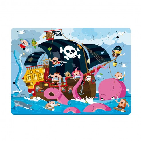 PUZZLE 30 PIECES PIRATES 12715...