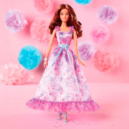 BARBIE BRUNETTE DOLL BIRTHDAY WISHES...