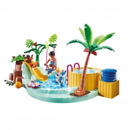 PADDLING POOL WITH JACUZZI... 2
