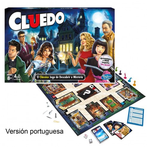 CLUEDO MISTERY GAME PORTUGUESE 38712...