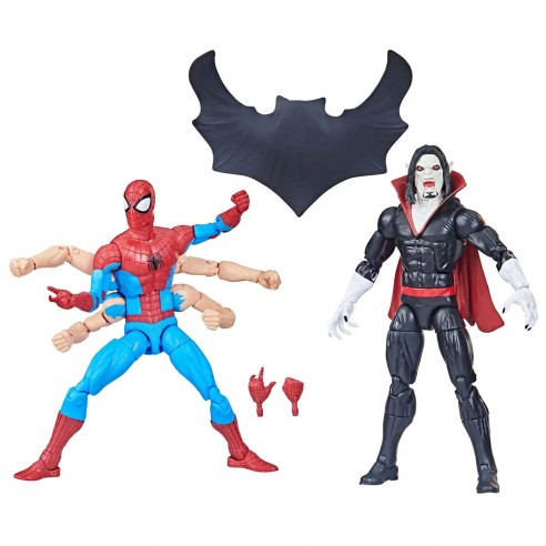 PACK 2 FIGURES SPIDERMAN AND MORBIUS...