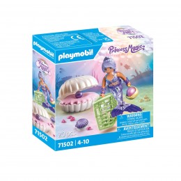 MERMAID WITH SHELL AND...