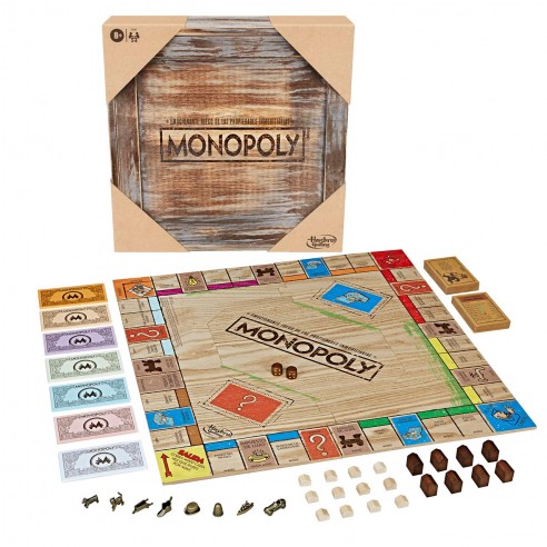MONOPOLY EDICIÓN VINTAGE C2320 HASBRO...