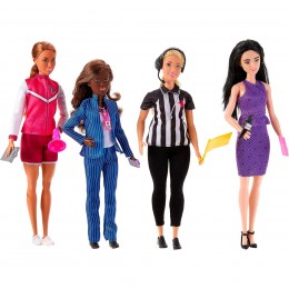 BARBIE SET 4 SPORTS RACING...