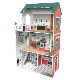 CASA DE MADERA  DE MUÑECAS...