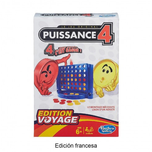 CONNECT 4 TRIP IN FRENCH B1000 HASBRO...