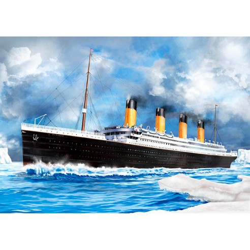 WOODEN PUZZLE TITANIC 505 PIECES...