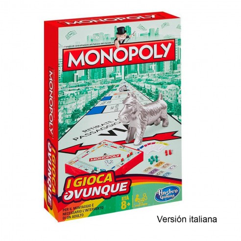 MONOPOLY VIAJE EN ITALIANO B1002...