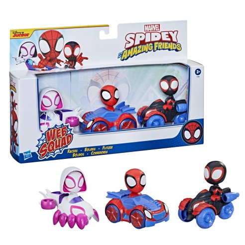 SPIDEY WEB SQUAD RACERS MULTIPACK...