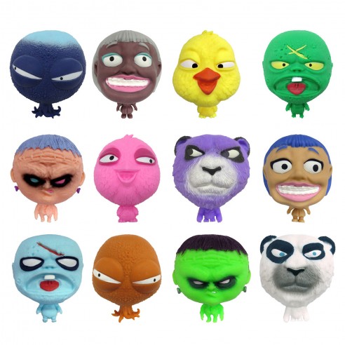 SPLATS HEAD 11CM ASSORTED 64354020 BIZAK