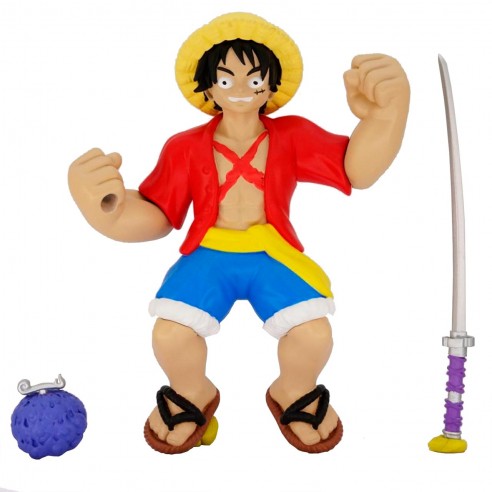 SÚPER FIGURA LUFFY ONE PIECE GOO JIT...