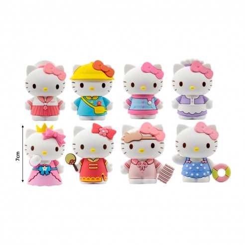 Figure Hello Kitty Dresses 7 cm