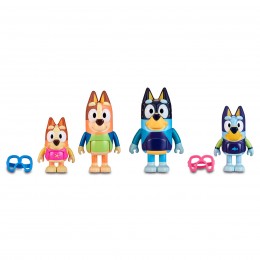 BLUEY - PACK 4 FIGURINES -... 2