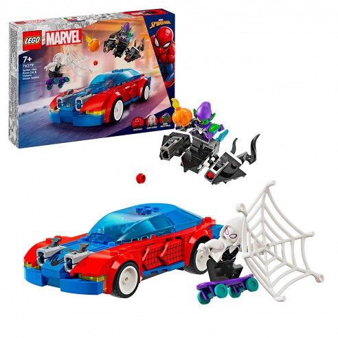 SPIDER-MAN AND GREEN GOBLIN RACING...