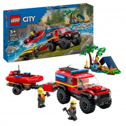 FIRE TRUCK 4X4 WITH RESCUE...