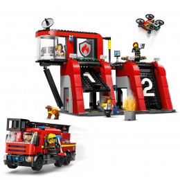 FIRE STATION WITH TRUCK... 2