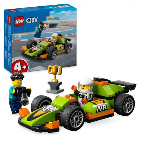 GREEN RACING SPORTS CAR LEGO CITY 60399