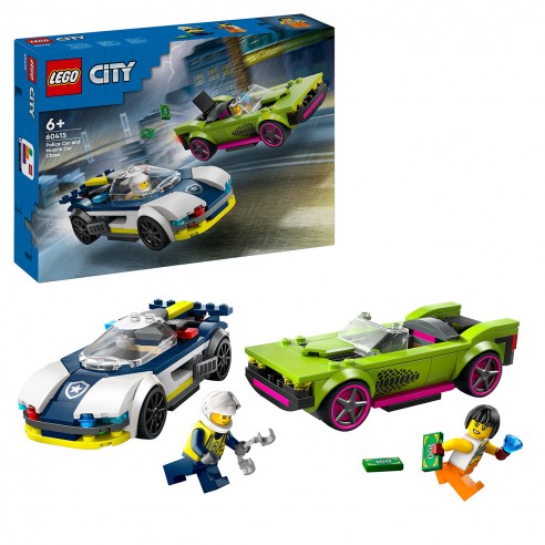 LEGO CITY POLICE CAR AND POWERFUL...