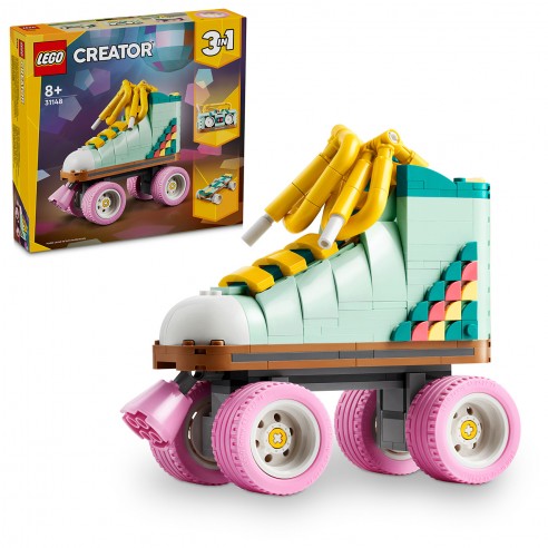 LEGO CREATOR 3-IN-1 RETRO SKATEBOARD...