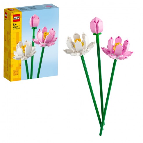 LEGO LOTUS FLOWERS LEGO FLOWERS 40647...