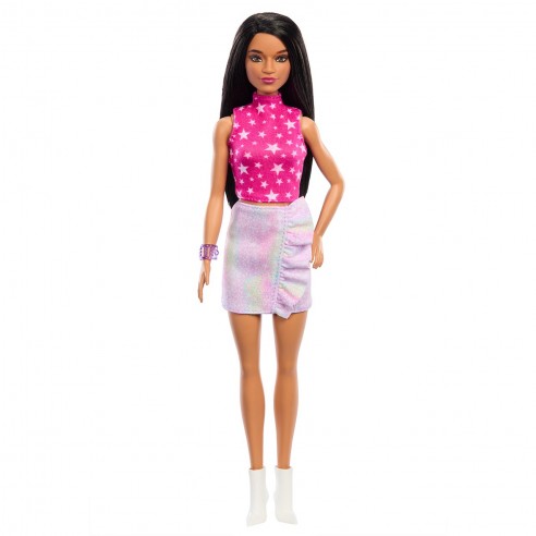 MUÑECA BARBIE FASHIONISTA VESTIDO...