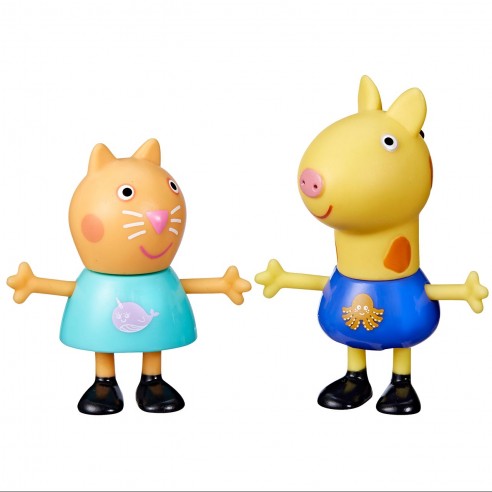 PEPPA PIG & FRIENDS PICNIC FUN Set with Basket Pedro Rebecca