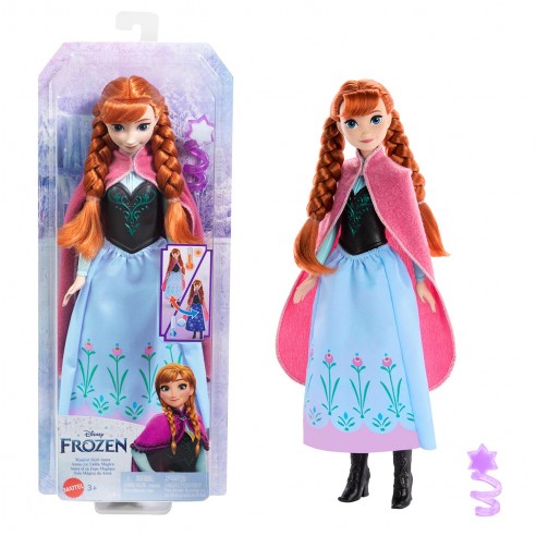 MUÑECA FROZEN ANNA FALDA MÁGICA HTG24...