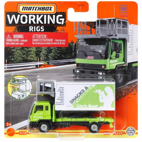 Assorted work truck