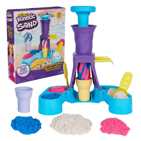 ICE CREAM MACHINE KINETIC SAND...