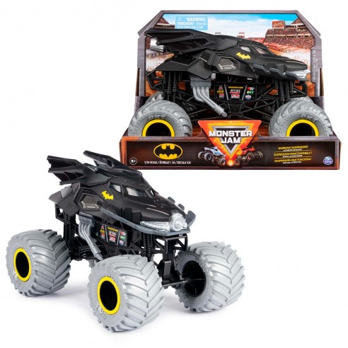 MONSTER JAM DIE CAST BATMAN 1:24...