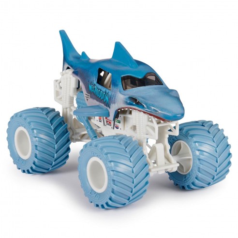 MONSTER JAM DIE CAST MEGALODON 1:24...