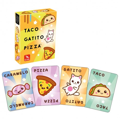 JUEGO TACO, GATITO, PIZZA 803463 LÚDILO