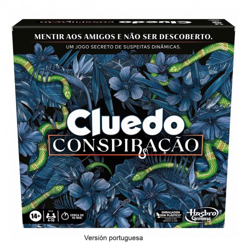 CLUEDO CONSPIRACY IN PORTUGUESE F6418...