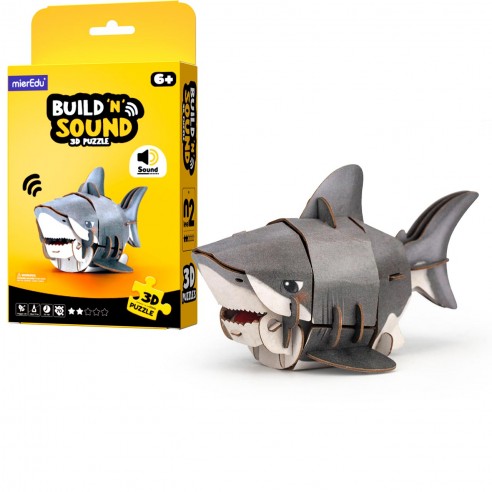 MINI 3D PUZZLE WITH SHARK SOUND...