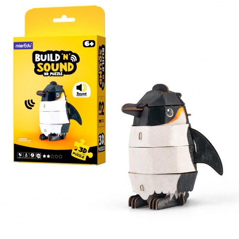 MINI 3D PUZZLE WITH SOUND PENGUIN...