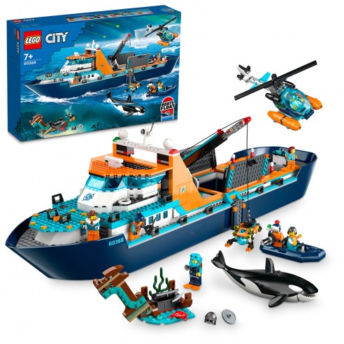 ARCTIC EXPLORERS: LEGO CITY 60368...