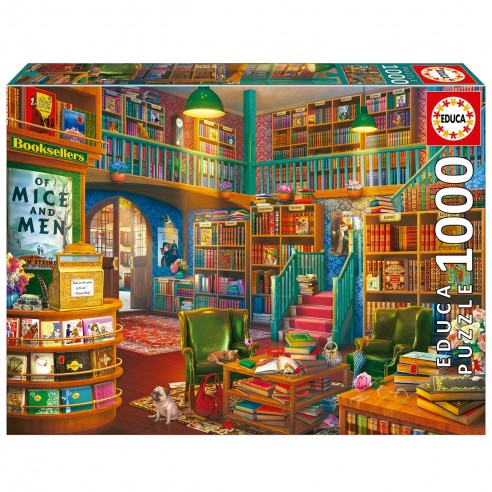 PUZZLE 1000 LIBRERÍA 19925  EDUCA