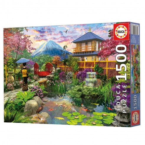 PUZZLE 1500 JAPANESE GARDEN 19937 EDUCA