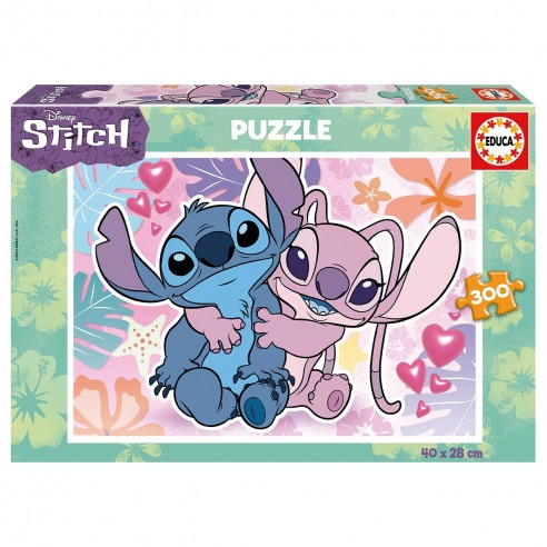 PUZZLE 300 STITCH Y ANGEL 19964 EDUCA