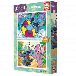 PUZZLE 2x100 STITCH 19998...