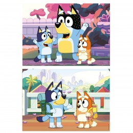 MALETA PUZZLES 2X20 BLUEY... 2